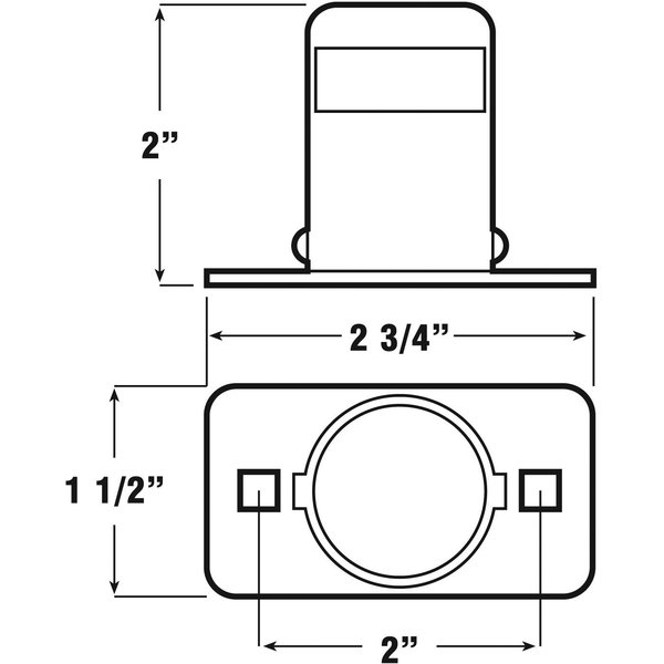 Peterson Manufacturing LICENSE LIGHT CRM V435